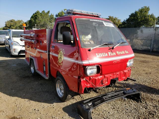 Miniature firetruck donation