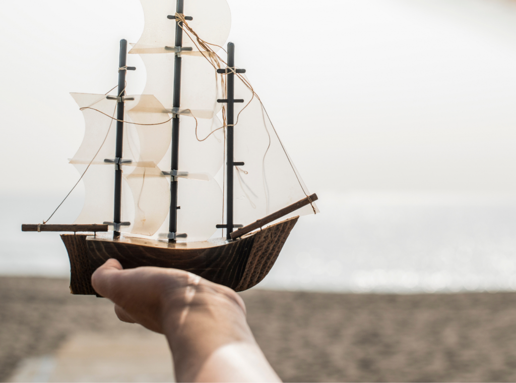 giving a boat