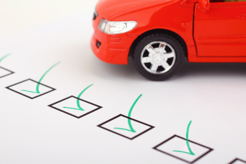 Checklist-what to do when donating a car