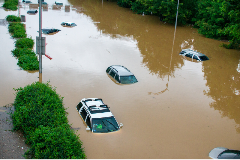 donate a flood damaged car