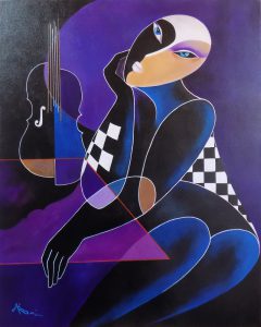 143. 40 x 32 Thoughts of the Past