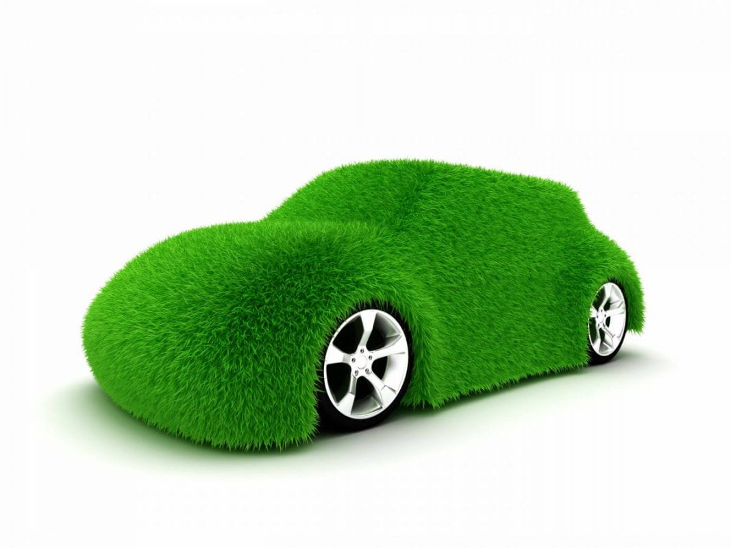 furry green car symbolizes green benefits of car donation