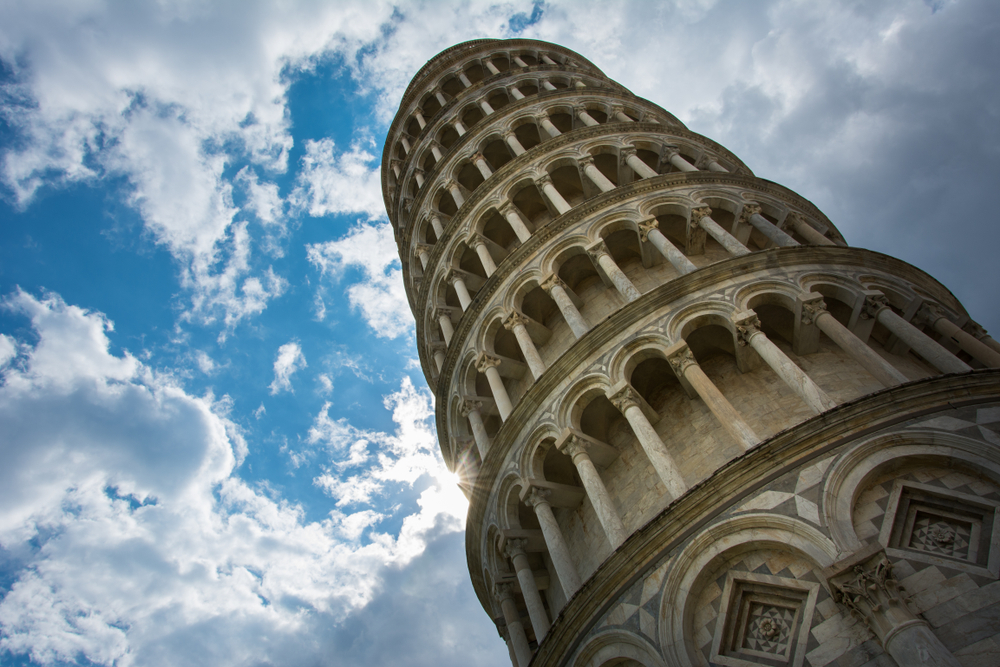 leaning tower of Pisa