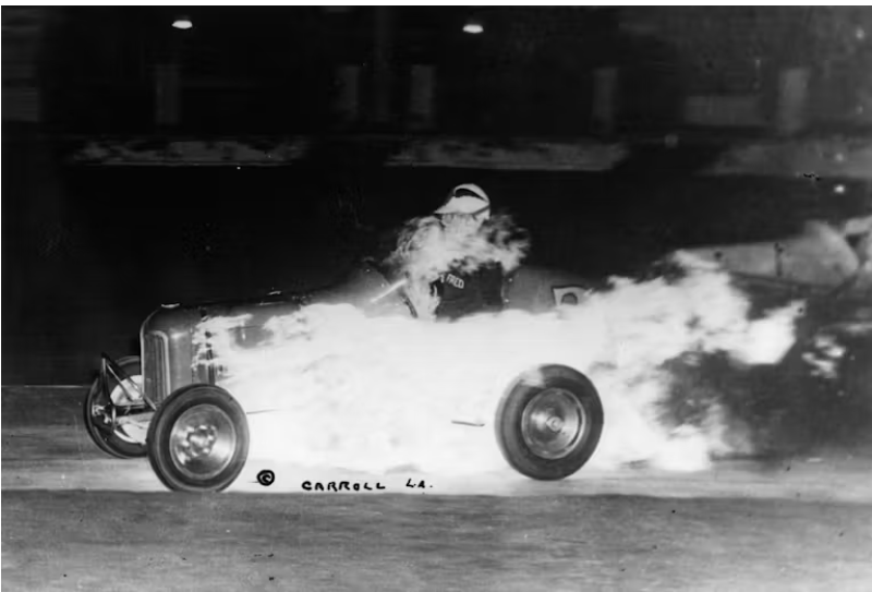 Fred Friday 1938 flame pic