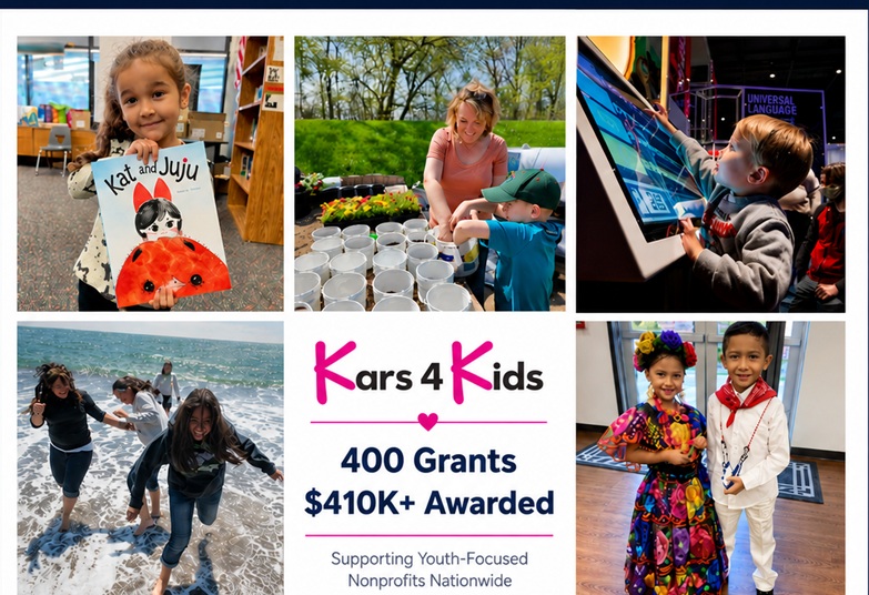 small grants collage blue border cropped