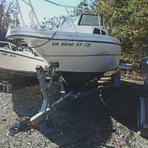 donated boat from Burke, VA