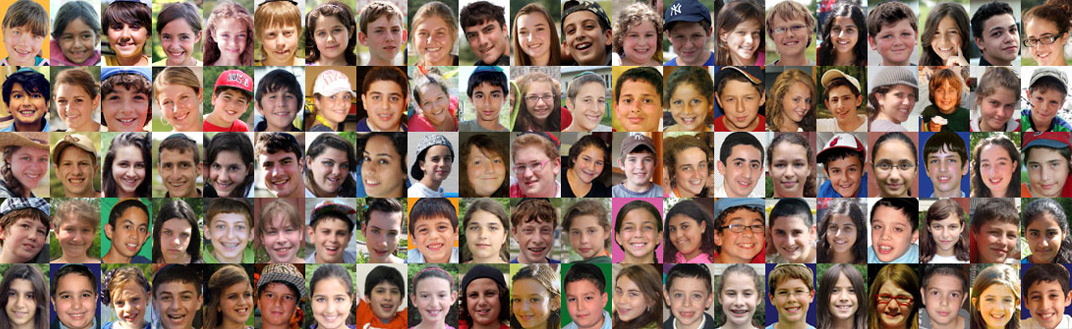 Kids faces