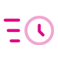 time icon for quick, 24 hour turnaround