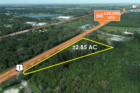 image of donated commercial land in Vero Beach FL