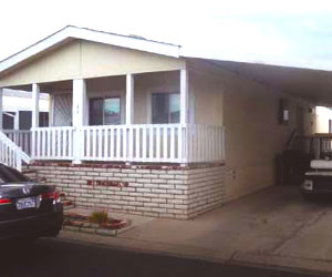 image of donated mobile home in Hemet CA