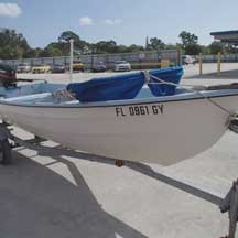 donated boat from Melbourne Beach, FL