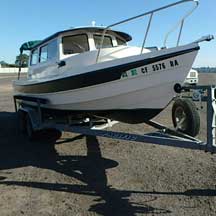 donated boat from Paso Robles, CA