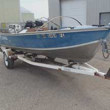 donated boat from Rogers, MN